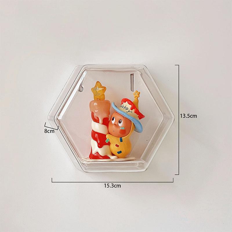 Acrylic Action Figure Display Case Transparent Doll Storage Box Toy Organizer Rack For Collectible Showcase Cabinet