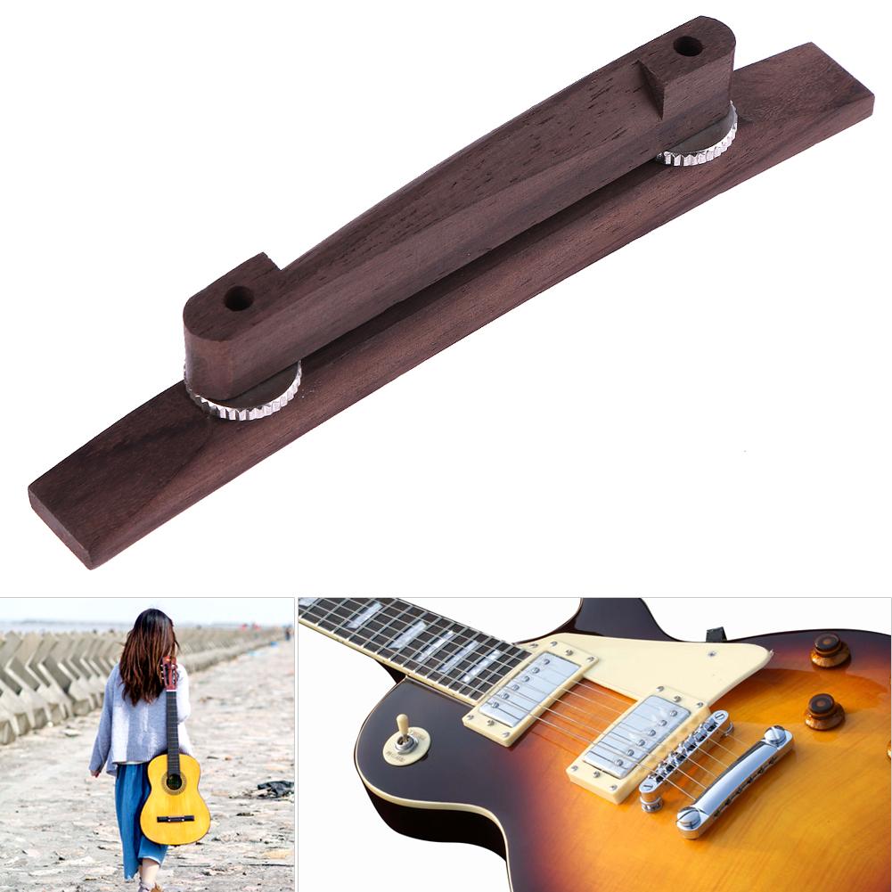 6 String Archtop Jazz Guitar Floating Bridge Adjustable Archtop Guitar Bridge Rosewood Jazz Guitar Bridge Instrument Accessories China Mainland