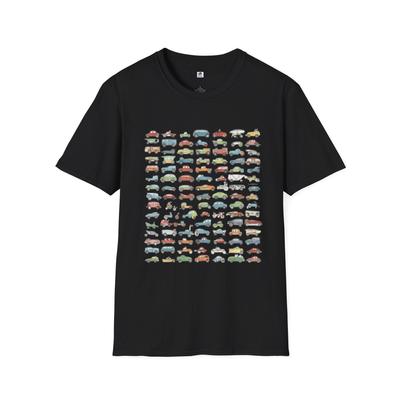 Vehicle Lover T-Shirt, Car Enthusiast Tee, Road Trip Top, Mechanic Apparel, Transportation Graphic Shirt