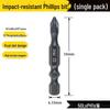 Nigao S2 Impact-Resistant Magnetic Phillips/Flathead Screwdriver Bit