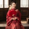 Dance Performance Feather Fan Cosplay Props Cheongsam Dance Props  Wedding Accessories