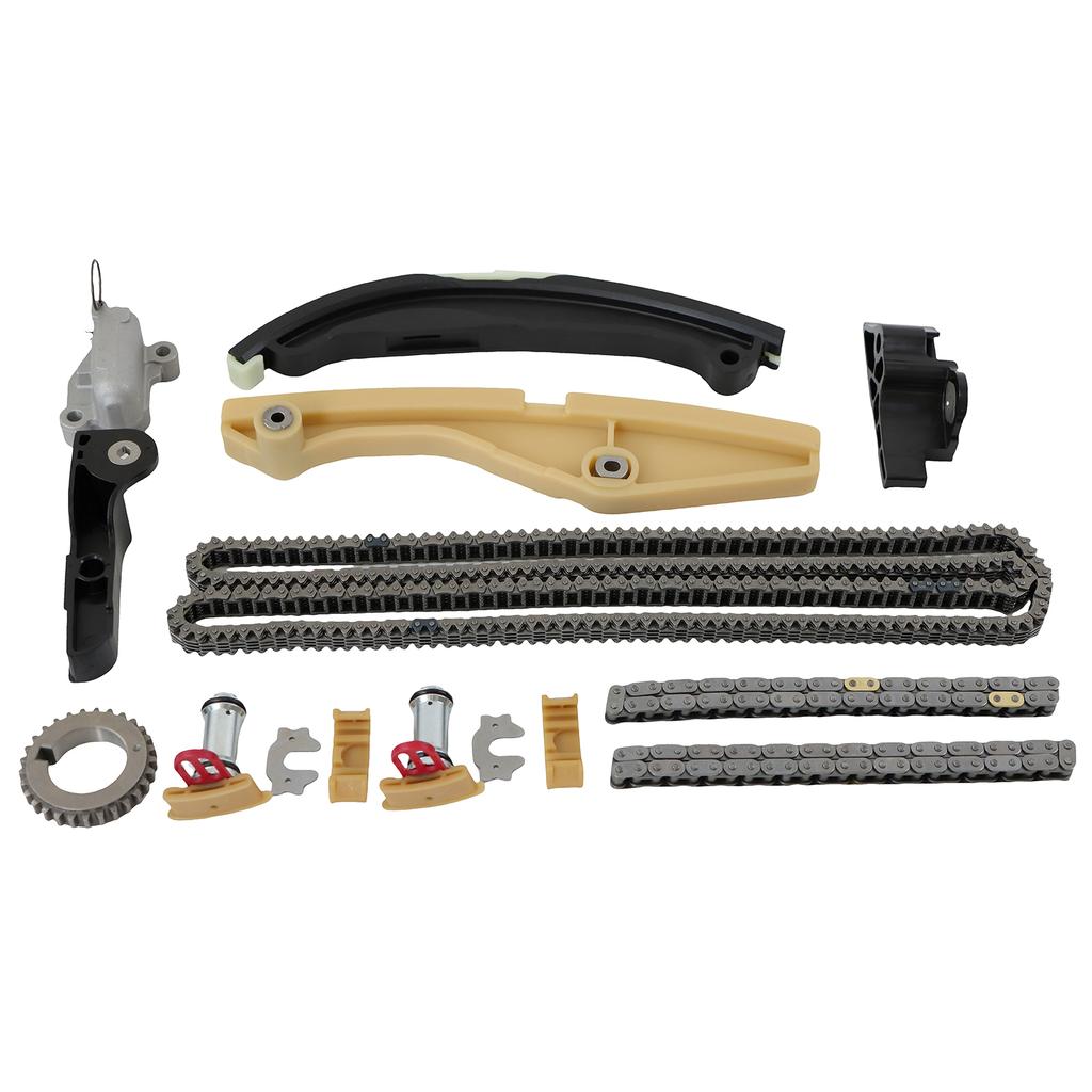 1SET Timing Chain Kit For Ford Edge Explorer Eplorer F150 Flex Mutang Taurus Transit Lincoln 3.5L 3.7L Engine Car Replace Parts