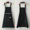 Stain-Proof Canvas Apron with Custom Logo for Western Restaurants, Hot Pot Establishments, and Milk Tea Shops