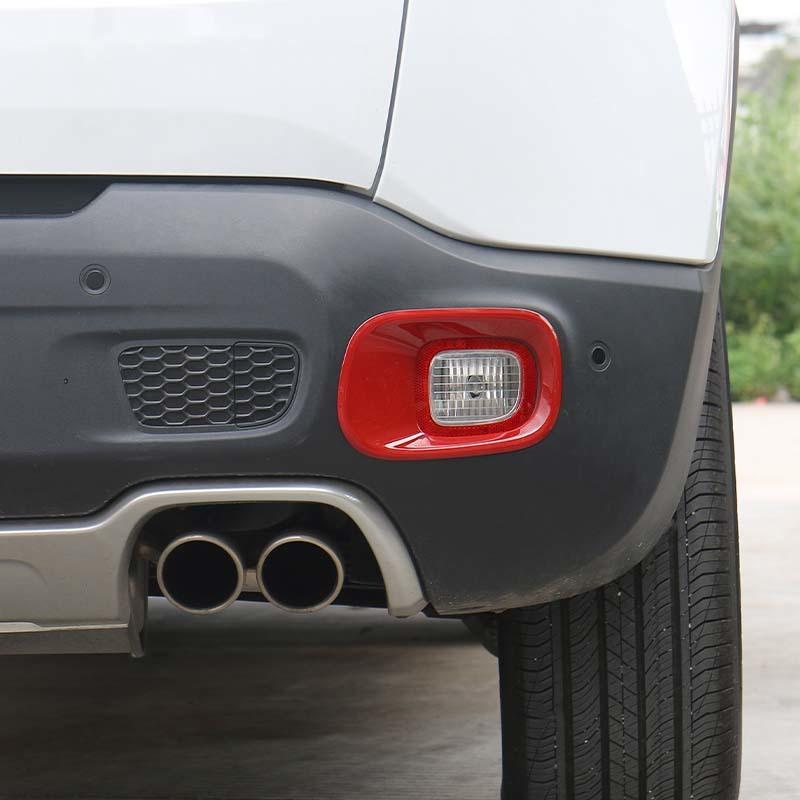 Zadní kryty do mlhy Pouzdro světla ABS Světelná dekorace pro Jeep Renegade 2016 nahoru Exteriérové ​​příslušenství , ABS plast