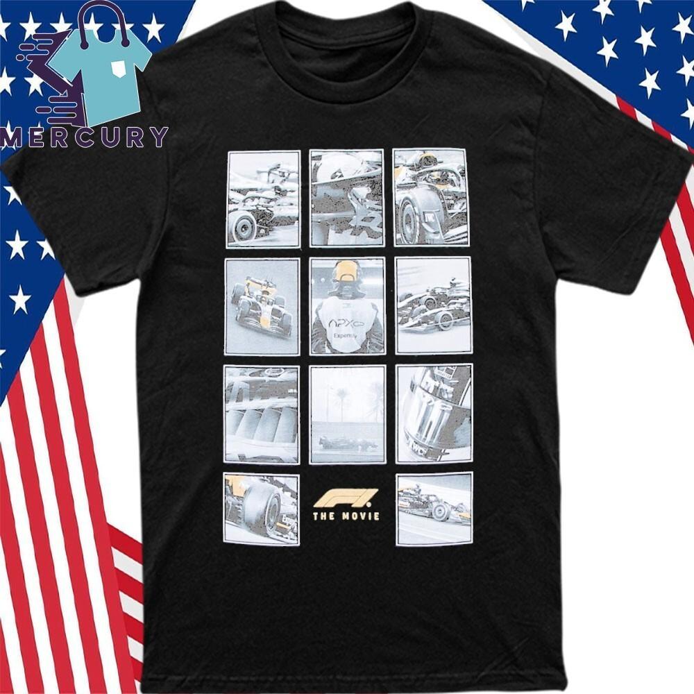 For*mu*la 1 The Movie Photo Collage T-Shirt Unisex T-Shirt XXXXL