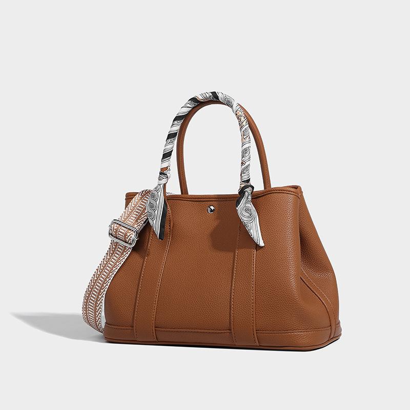 Geantă Femei Geantă de Grădină Capacitate Mare Navetă Temperament Geantă de Mână Mămică Geantă Tote pentru Mamă de Vârstă Mijlocie O Singură Umerar