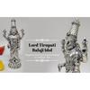 Lord Tirupati Balaji Kamal Silver Plated Idol for Car Dashboard | Lord Venkateswara Swamy for Diwali Decor