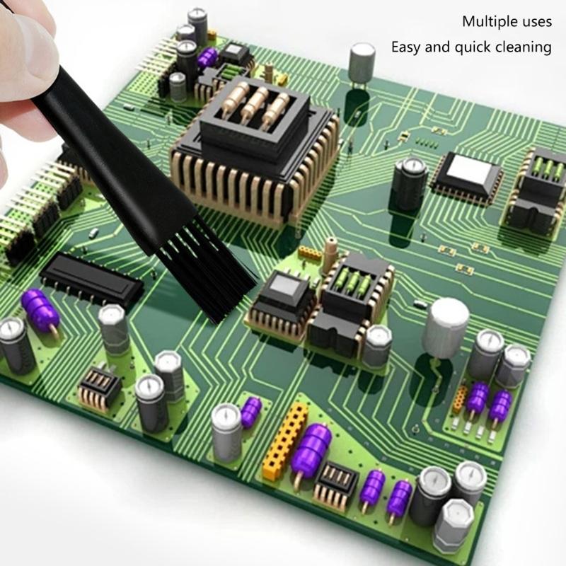 6Pcs/Set Anti Static Cleaning Set For Keypad Maintenance Brush PP Handle Keypad Switches Remover