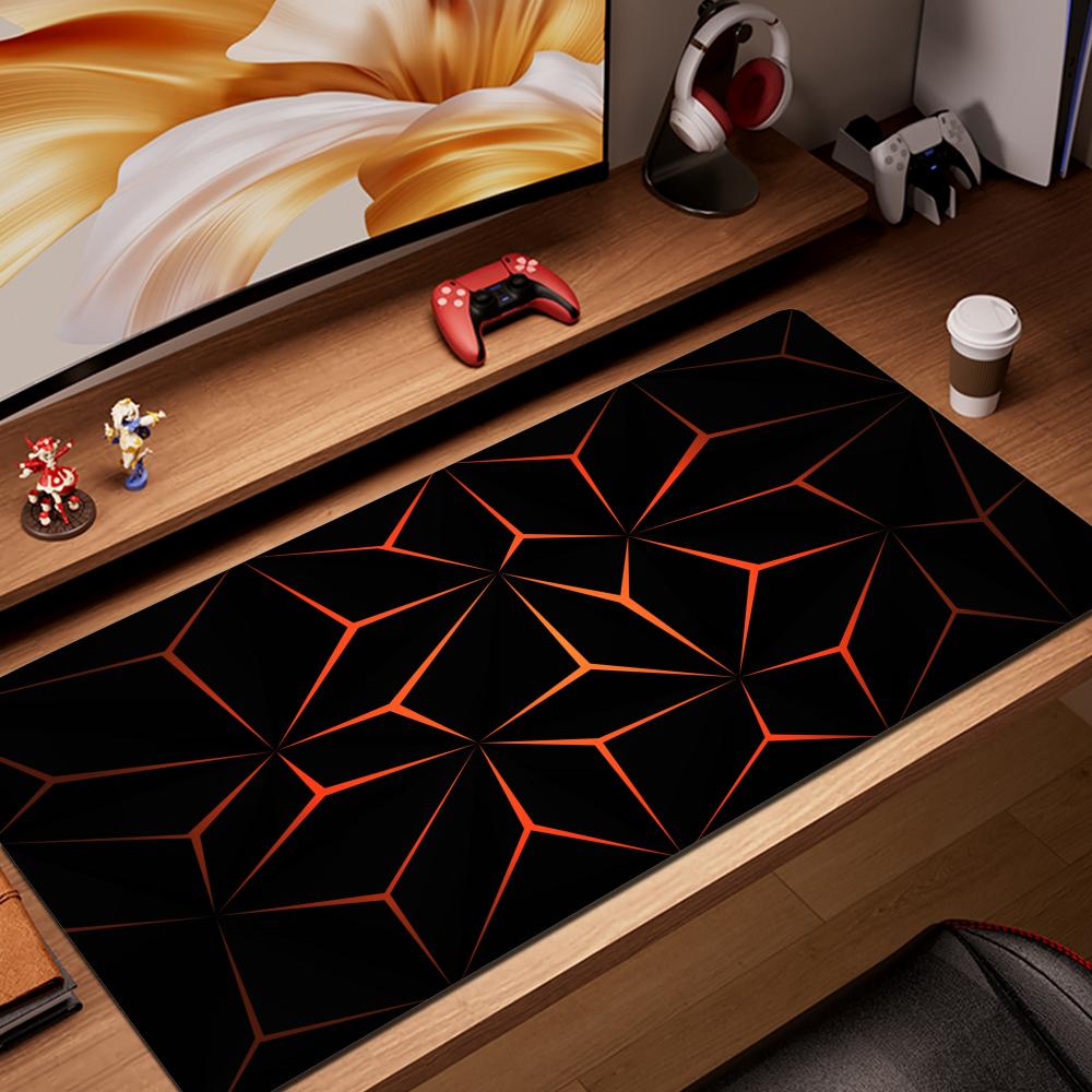 HYBXAXC Large Keyboard Gaming Table Mouse Pad Mousepad Gamer Mat Pad Xll Carpet Computer Surface For Accessories Xl Ped Mauspad