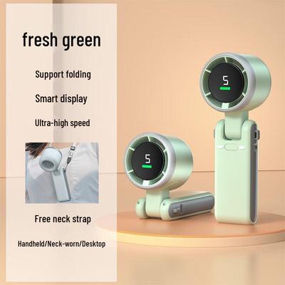 2026 High-Speed USB Neck-Hanging Portable Cooling Fan with Ice Pack