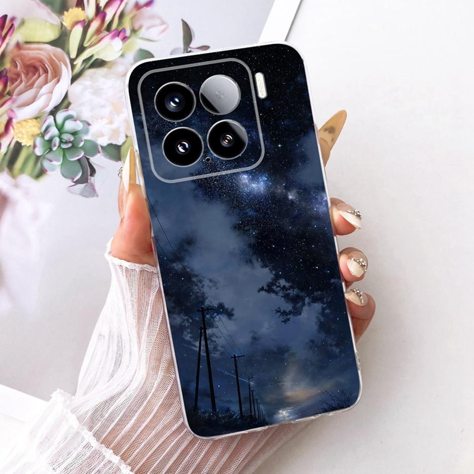 For Xiaomi Mi 15 Pro 5G Case Luxury Butterfly Painted Cover Soft Silicone Phone Case For Xiaomi 15 Pro Mi15 Pro 5G Fundas Bumper