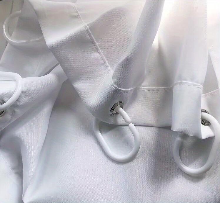 4vnt pilko marmuro rašto dušo užuolaidos su 12 kabliukų, vonios kambario vandeniui atspari poliesterio pertvarų užuolaida, vonios kilimėlių rinkinys