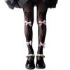 Kids Sexy Patterned Tights Hollow Hole Bowknot Fishnet Stockings Pantyhose Patterned Leggings Net Pantyhose for Party