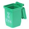 5pcs/set 1:12 Dollhouse Miniature Trash Can Model Furniture Accessories For Doll House Decor Kids Play Toys