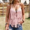 GMXIA Bluse e Camicie Casual da Donna Senza Maniche Scollo a U