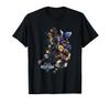 Disney Kingdom Hearts Mickey & Heroes Falling Group Shot T-Shirt