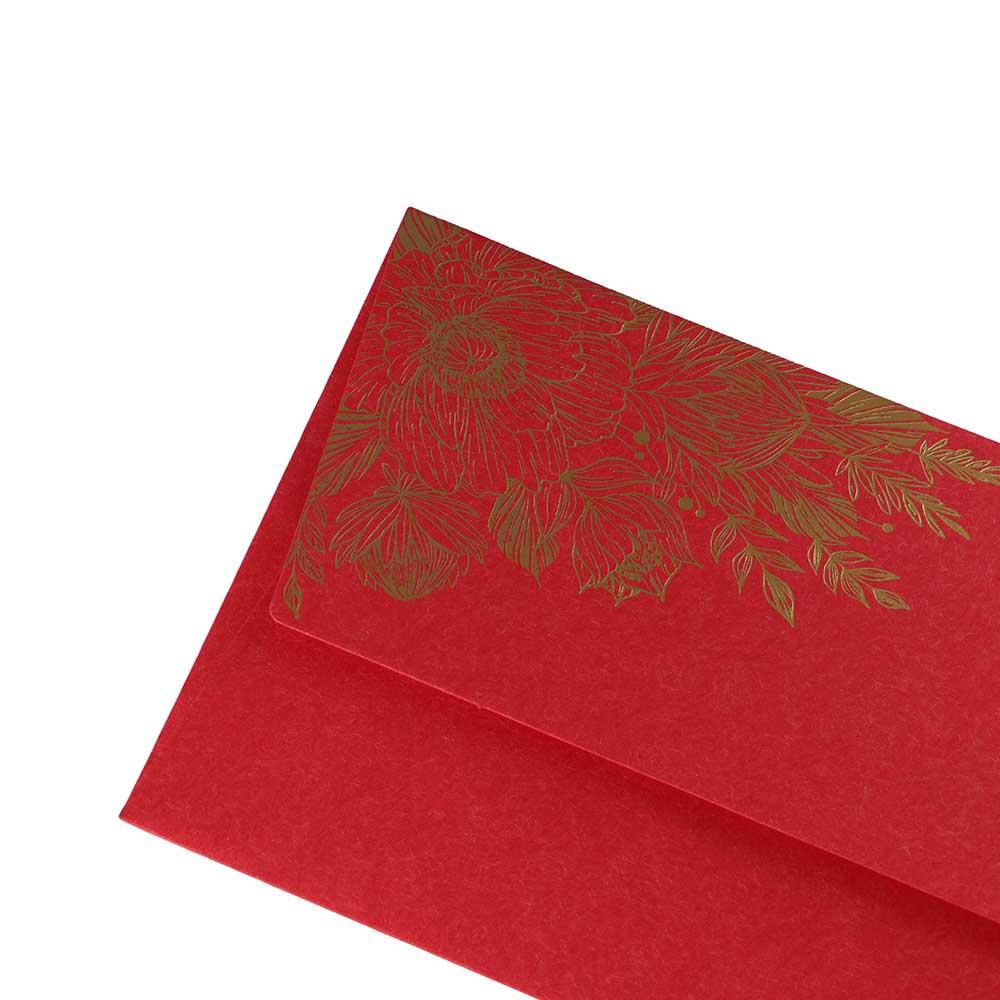 Card Vintage Bronzing Pattern Wedding Envelopes Invitation Card Paper Envelopes Envelope Bag
