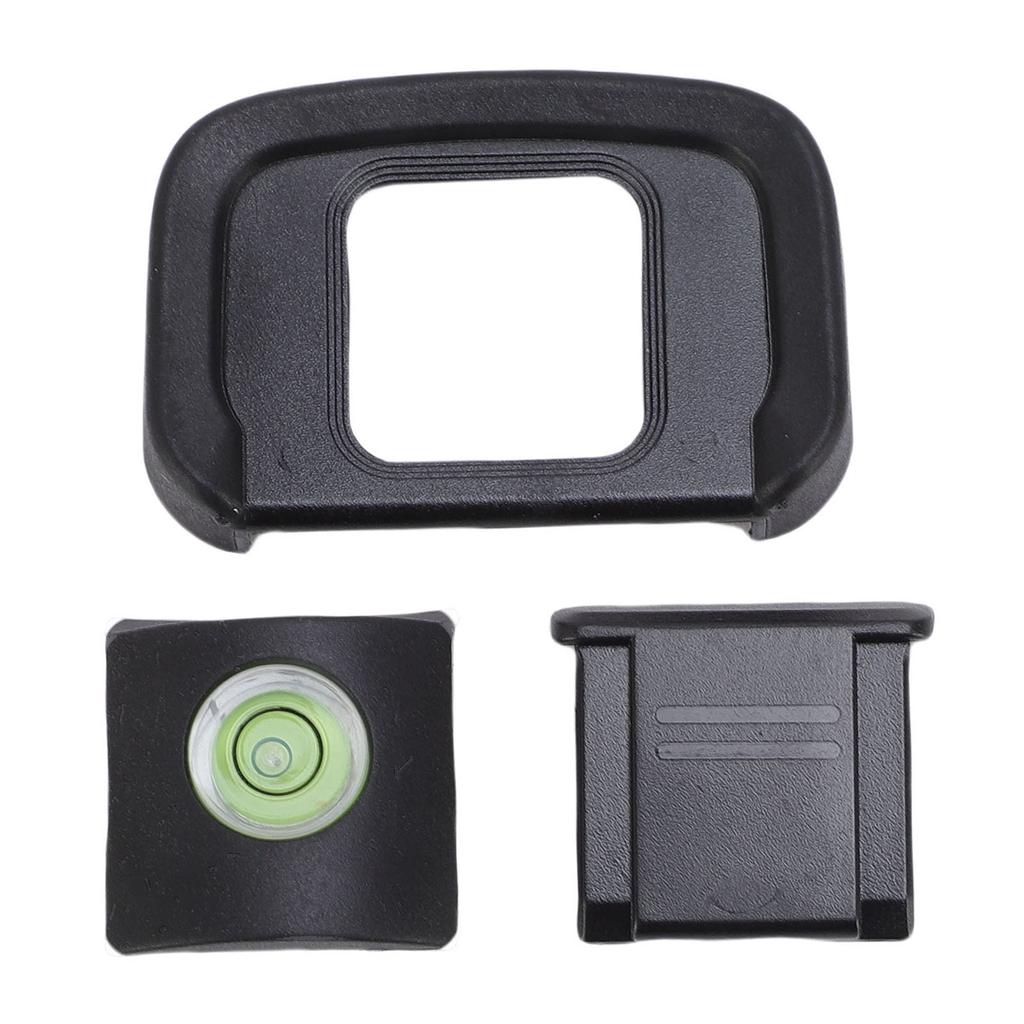 3 In 1 Eyecup Hot Shoe Cover Bubble Level Set Replacement for Nikon Z50 Mirrorless Camera