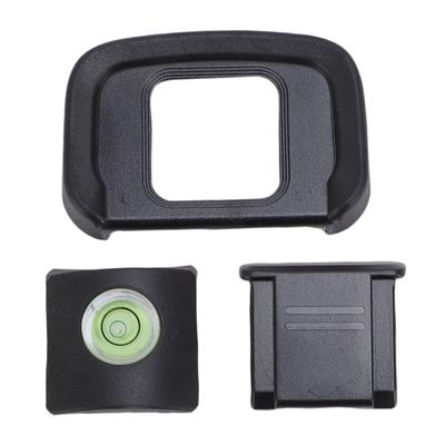 3 in 1 Augenmuschel Blitzschuhabdeckung Wasserwaage Set Ersatz für Nikon Z50 spiegellose Kamera