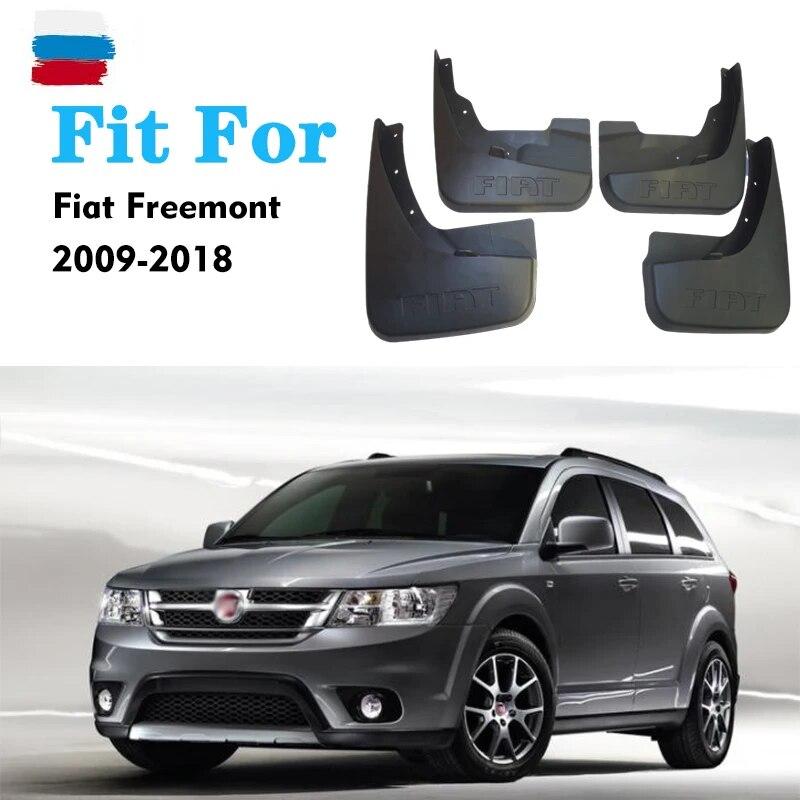 

2009-2018 брызговик для Fiat Freemont брызговики брызговики автомобильные аксессуары Auto Styline спереди и сзади 4 шт. чёрный