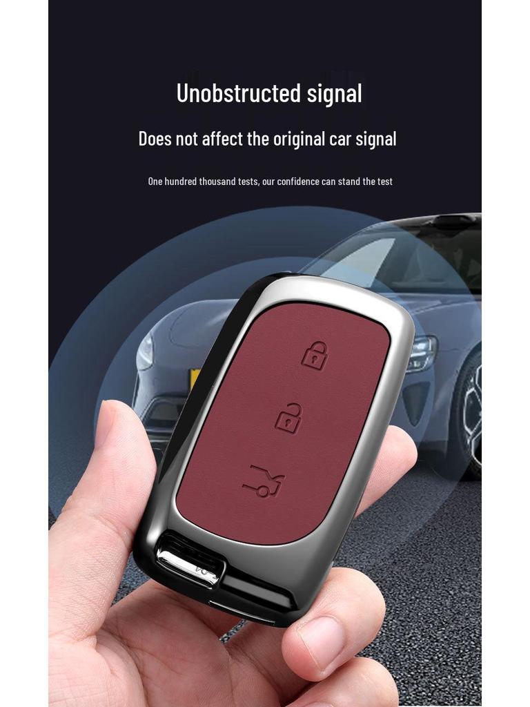 Vylepšení krytu klíče pro Lynk & Co 900, 2025 Z20 Nová energie Z10 Kovová přezka Plášť pro muže