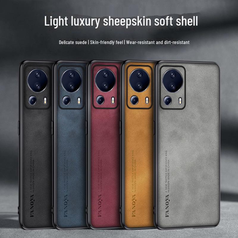 

Xiaomi Civi2 Business Sheepskin Case for 13Lite - Lambskin Anti-Fall Protective Shell