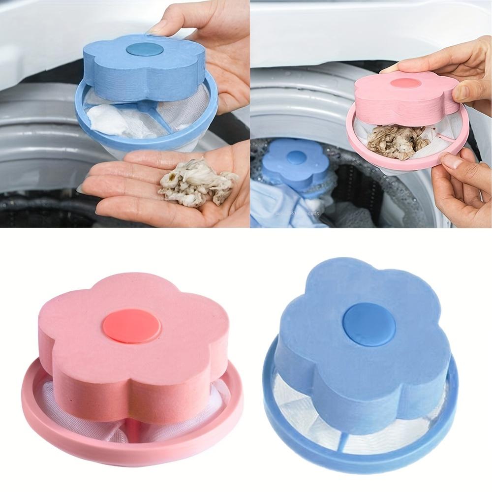 Washing Machine Lint Catcher - Filter Mesh Bag Clean Ball Bag, Dirty Fiber Collector, Filter Laundry Ball Tray