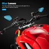 New Side Mirrors With LED Turn Signal Indicator Motorcycle Accessories Rearview Mirror For Ducati Streetfighter V4