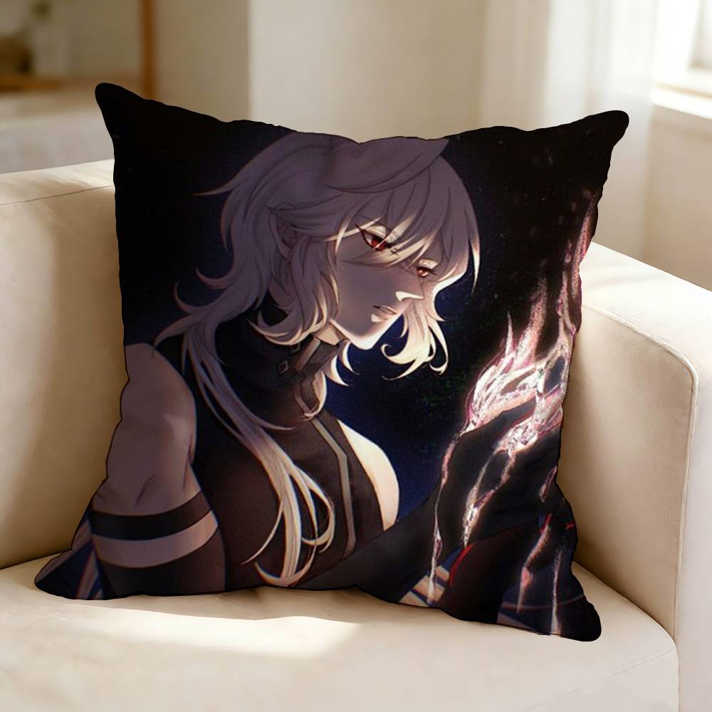 The Novel A Date with DDeath CCasper  Pillow Case Square DoubleSided Sofa Cushion Cover Bedroom Bedside Pillow