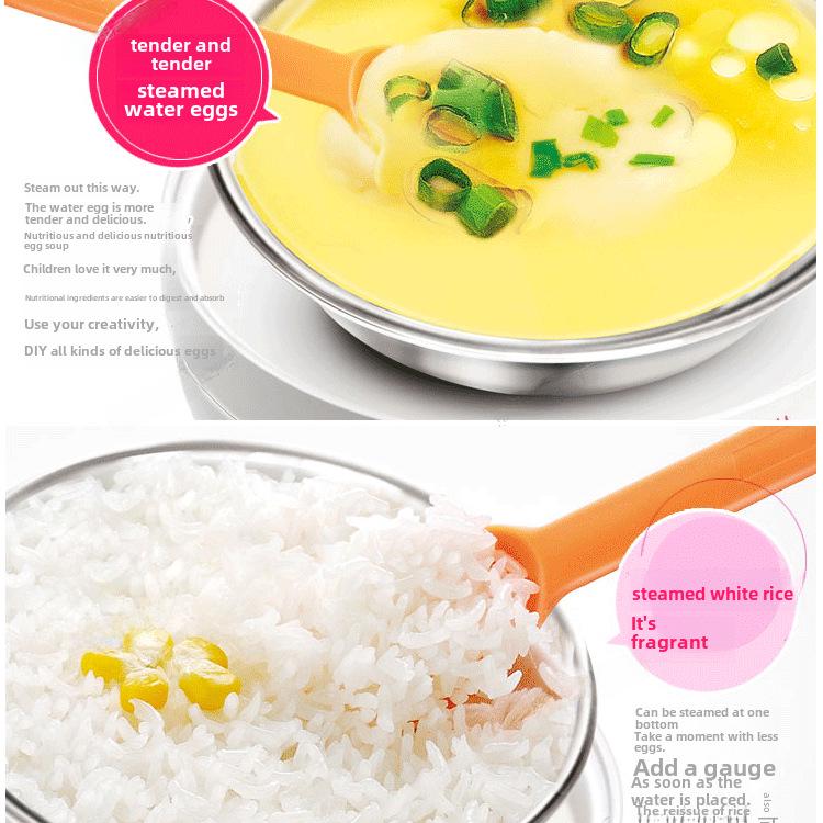 Cartoon Mini Egg Cooker – Household Egg Steamer Gift