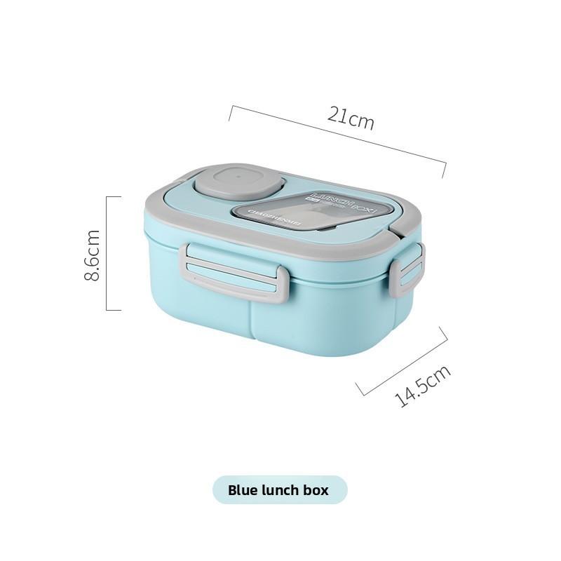 Microwave Safe Plastic Bento Box With Divider For Adults And Office Lunches