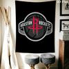 Houston Rockets Logo Artwork Threepiece Set 1 Duvet Cover 2 Pillowcase Without Core Duvet Cover And Pillowcase Bedding Set