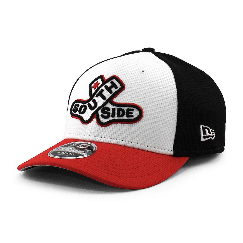 New Era City Connect 9FORTY Chicago White Sox MLB CITY CONNECT BATTING PRACTICE BP SNAPBACK 940MC M-CROWN CAP, Black/White, [Used]