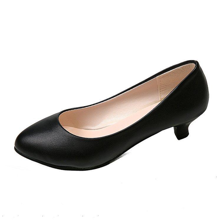 

Women s shoes new spring work shoes women s black work leather shoes versatile single shoes children 42 чёрный