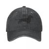 Dachshund Weiner Dog Baseball Cap Vintage Distressed Washed  Men Women Outdoor