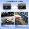 Monitoring system security alarm solar TPMS digital LCD display truck RV TPMS with indicator light warning car tire pressure alarm 6 external sensors