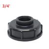 Ibc Ton Barrel S60 * 6 Coarse Thread Adapter Cover, 4 Minutes 6 Minutes 1 Inch Internal Thread Valve Adapter, Ton Barrel Specific Adapter Accessory