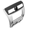 2Din Stereo Radio Fascia DVD Audio Navigation Panel Frame Silver Fit for Honda City 20082013