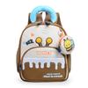 School Bag Love Bee Splicing Contrasting Colors Go Out Foreign Style Backpack New Boys and Girls Children's Bag