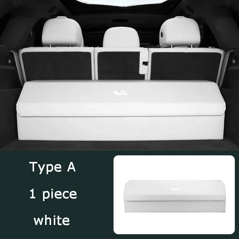 Organizador Dobrável para Porta-Malas de Carro para LiXiang ONE L6 L7 L8 L9 MEGA - Acessórios para Carro Caixa de Armazenamento Interna para Porta-Malas, Organizador de Gadgets para Carro