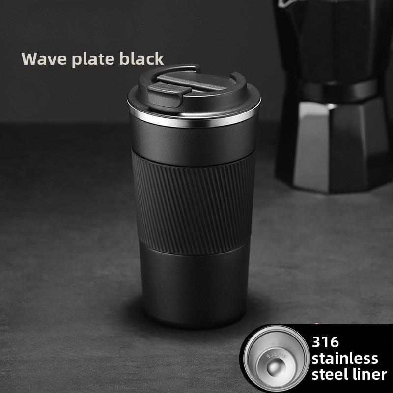 Auto-Begleit-Wasserflasche - Hohe optische Qualität, tragbarer und isolierter Becher - Einfache Keramik-Innenbeschichtung Kaffeetasse