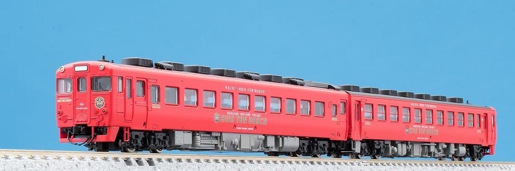 TOMIX N Gauge Limited Edition Kiha 58 Series Diesel Car Huis Ten Bosch Set 98972 Railway Model Diesel Car First Order Limited (Manufacturer's Edition)