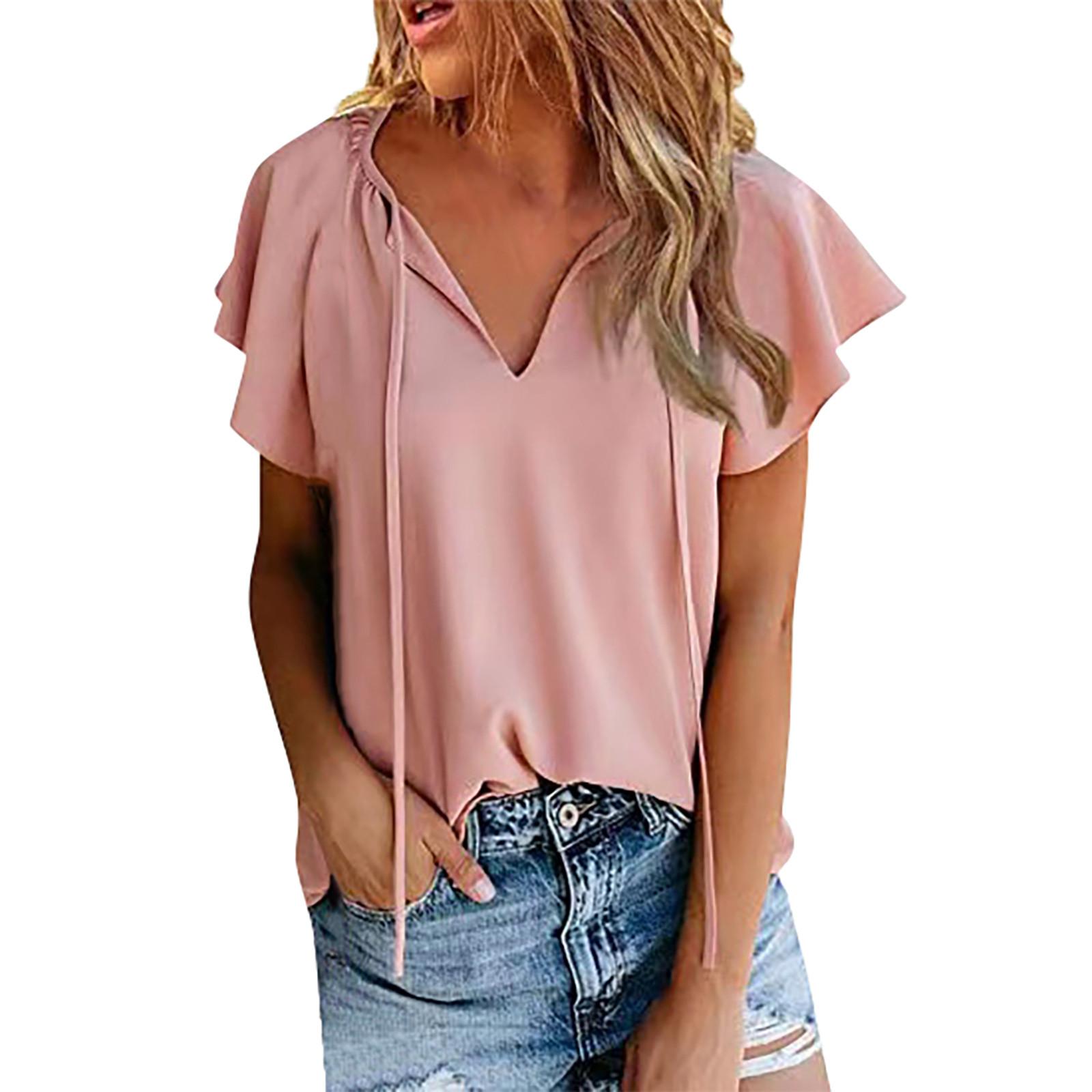 

(SU)Женский повседневный женский кардиган с воротником-стойкой, винтажная рубашка с коротким рукавом с принтом, повседневная универсальная рубашка