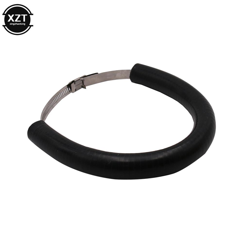 

Универсальное модифицированное кольцо выхлопной трубы для мотоцикла 100-160 мм, круговое защитное кольцо для выхлопной трубы чёрный