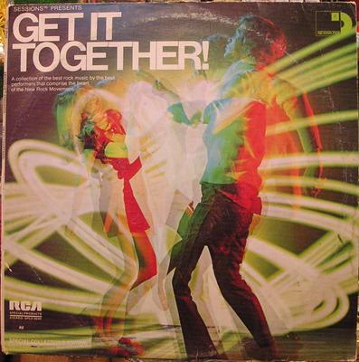 LP Record VARIOUS - Sessions Presents Get It Together! DPL20045 Sessions, RCA S 1973 US Pop Used