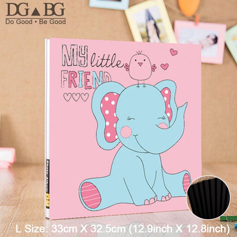 

DIY Photo Albums for 3x5 4x6 5x7 6x8 8x10 Photos Magnetic Self Stick Photo Album 20 Sheet 40 Pages Large Family Customizable