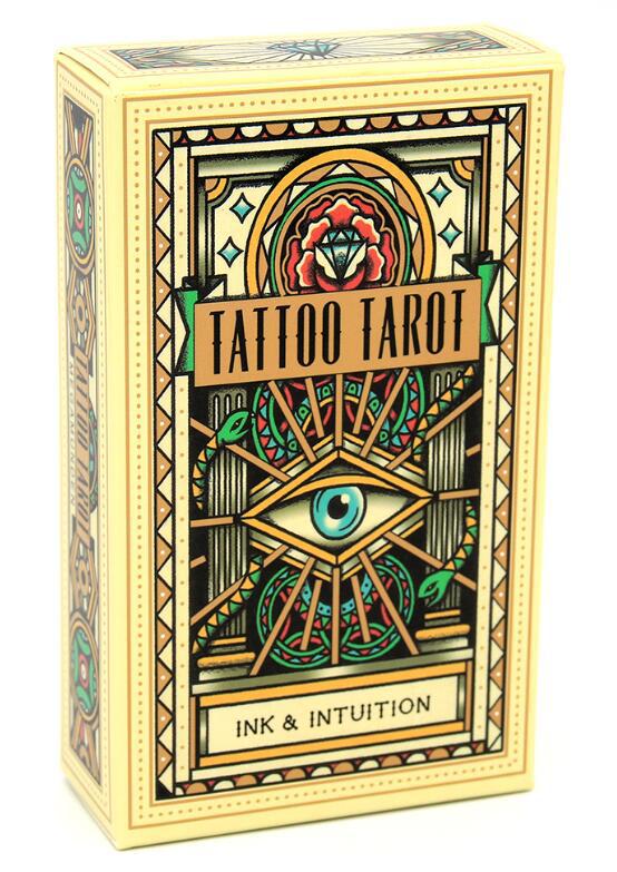 De Tattoo Tarotkaarten Een 78 Tarotkaarten Deck PDF Gids Divinatie Tarot Deck Voor Vrouwen feest bordspellen