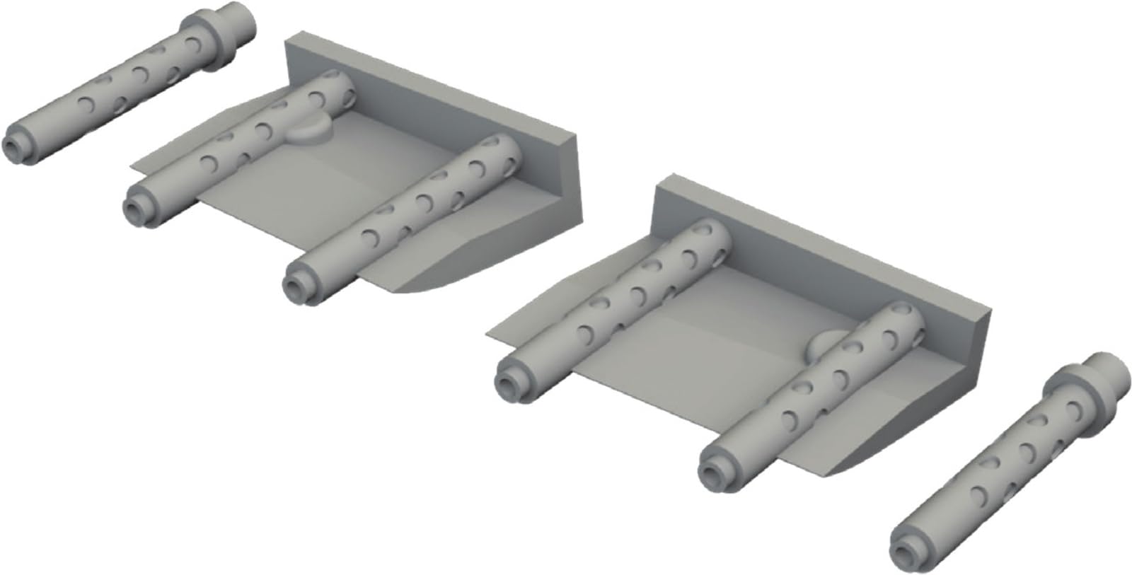 

Eduard 1/48 Brassin F4F-4 Gun Barrel (for Academy Model Kit) Plastic Model Kit Parts EDU6481092 (Airplane)
