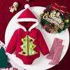 Boys and Girls Christmas Hooded Sweatshirt, Casual Comfortable Stylish Top for Holiday