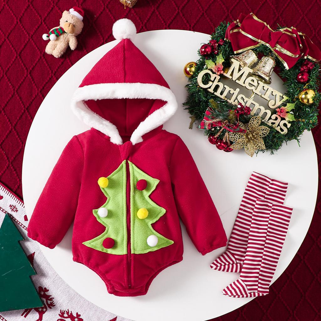 Boys and Girls Christmas Hooded Sweatshirt, Casual Comfortable Stylish Top for Holiday